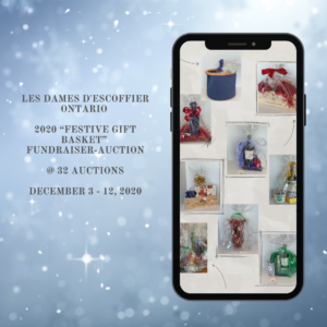 Help Us Give Back This Holiday Season with Les Dames d’Escoffier Ontario 2020 “Festive Gift Basket” Fundraiser-Auction