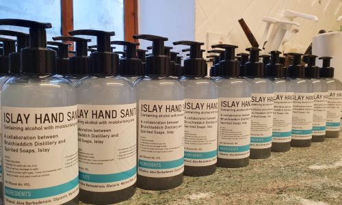 Bruichladdich hand sanitizer