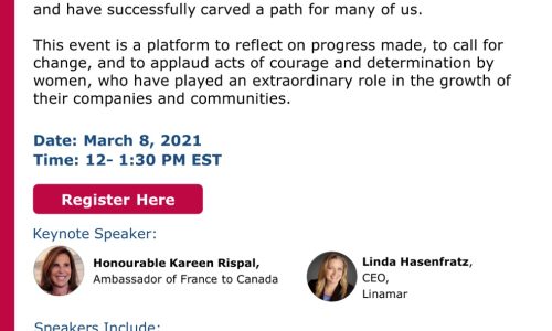 France Canada Women in Leadership - Women's Day 2021