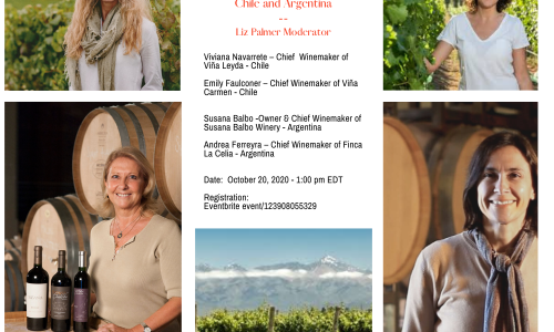Women in Wine Talks with Chile and Argentina PNG