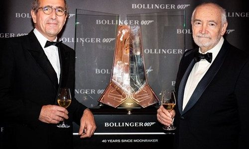 Champagne Bollinger Celebrates 40th Anniversary of James Bond Partnership - Milestone Marked in Paris with VIP Party